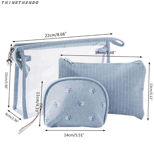 3pcs/set casual women travel cosmetic bag pvc leather zipper make up transparent case organizer storage pouch toiletry bags
3pcs/set casual women travel cosmetic bag pvc leather zipper make up transparent case organizer storage pouch toiletry bags