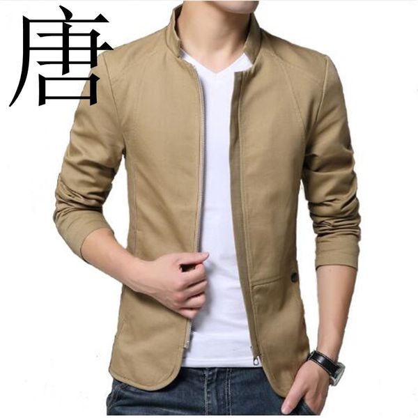 tang cool 2019 autumn zipper overcoat stand collar slim zipper casual style solid fashion coats thin mens size m-5xl, Black;brown
tang cool 2019 autumn zipper overcoat stand collar slim zipper casual style solid fashion coats thin mens size m-5xl, Black;brown