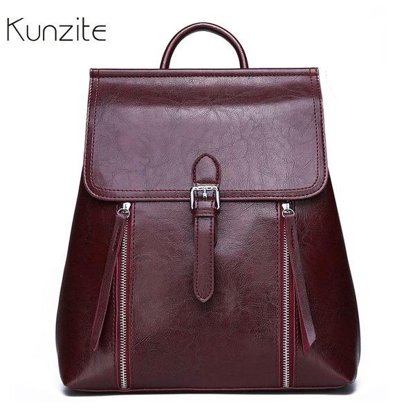 2019 women retro double zipper backpacks leather shoulder bag sac a dos femme school bag for girls travel backpack lady rucksack
2019 women retro double zipper backpacks leather shoulder bag sac a dos femme school bag for girls travel backpack lady rucksack