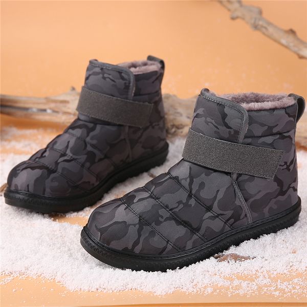 winter fur boots waterproof ankle snow boots winter work camouflage shoes keep warm fur men footwear outdoor plush shoes, Black
winter fur boots waterproof ankle snow boots winter work camouflage shoes keep warm fur men footwear outdoor plush shoes, Black