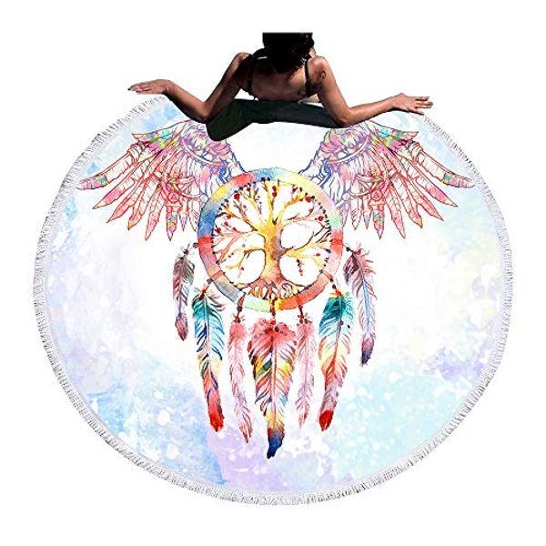 round beach towel wings microfiber printing soft towels large 59 inch thick and soft hippie picnic blanket bath towel yoga mat
round beach towel wings microfiber printing soft towels large 59 inch thick and soft hippie picnic blanket bath towel yoga mat