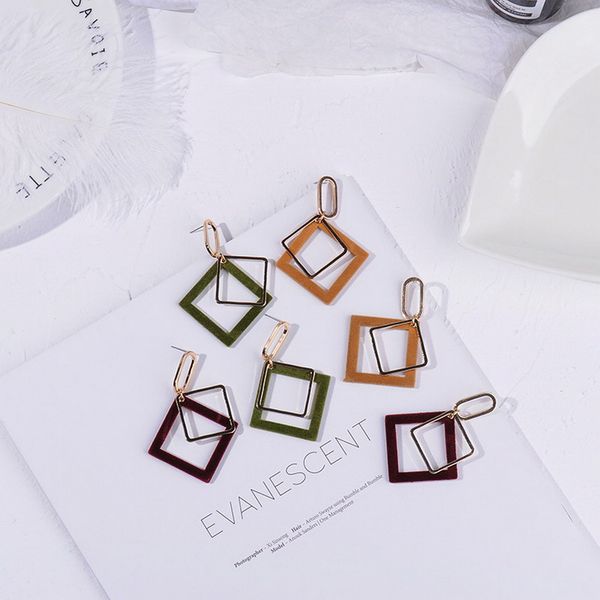 new plush geometric earrings for women fashion earings fashion jewelry girl accessories boucle d'oreille femme 2019 wholesale, Silver
new plush geometric earrings for women fashion earings fashion jewelry girl accessories boucle d'oreille femme 2019 wholesale, Silver