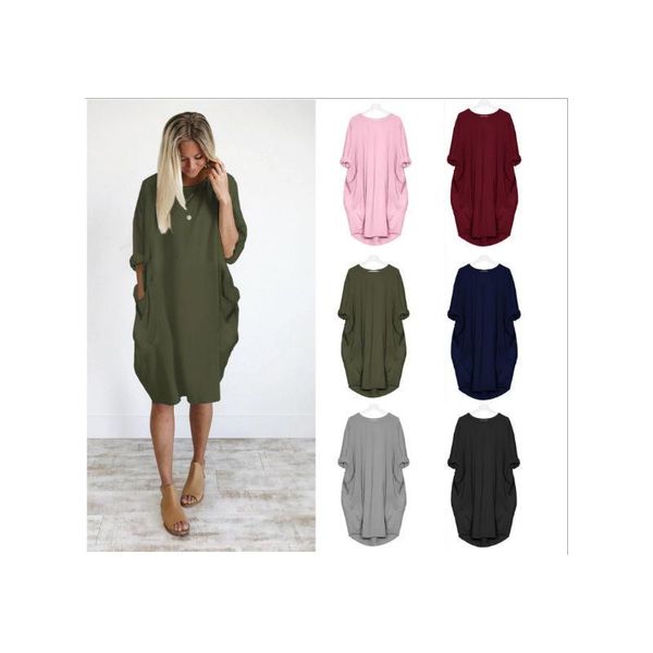women's pocket casual loose long-sleeved solid color round neck printing dyeing pigmentation jumper holiday midi dress, Black;gray
women's pocket casual loose long-sleeved solid color round neck printing dyeing pigmentation jumper holiday midi dress, Black;gray
