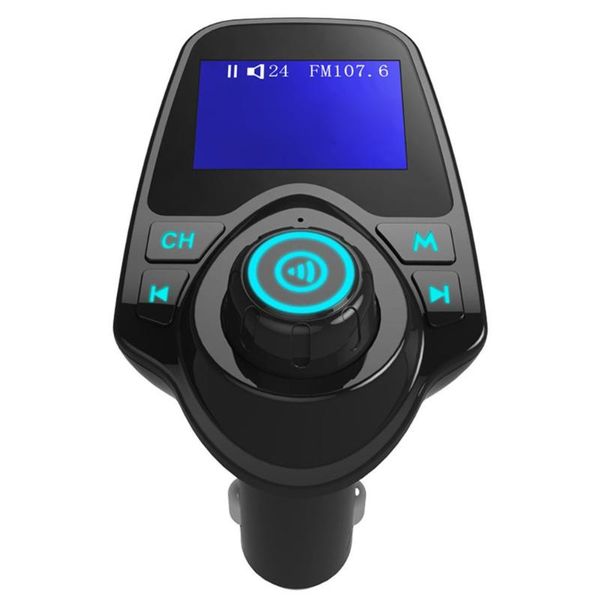 new t11 wireless car kit fm transmitter with 3.5mm aux mp3 radio adapter usb charger built-in mic support tf card
new t11 wireless car kit fm transmitter with 3.5mm aux mp3 radio adapter usb charger built-in mic support tf card