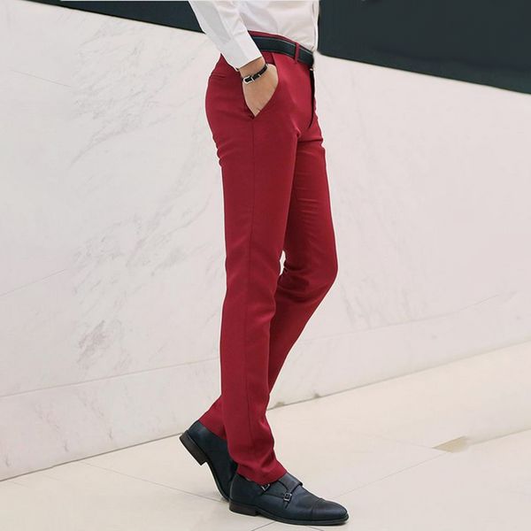 men's casual slim long pants business gentleman office work straight trousers male fashion solid color new arriving, White;black
men's casual slim long pants business gentleman office work straight trousers male fashion solid color new arriving, White;black