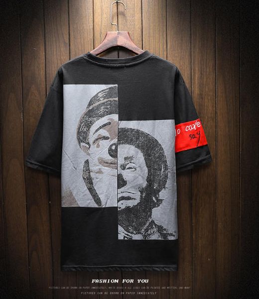 2020 new arrival mens designer t-shirts panelled print embroidery new fashion luxury mens loose breathable mens t-shirts s-4xl, White;black 
2020 new arrival mens designer t-shirts panelled print embroidery new fashion luxury mens loose breathable mens t-shirts s-4xl, White;black