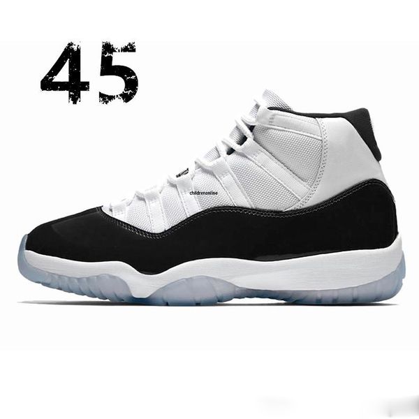 online concord high 45 11 xi 11s cap and gown prm heiress gym red chicago platinum tint space jams men basketball shoes sneakers, Black
online concord high 45 11 xi 11s cap and gown prm heiress gym red chicago platinum tint space jams men basketball shoes sneakers, Black