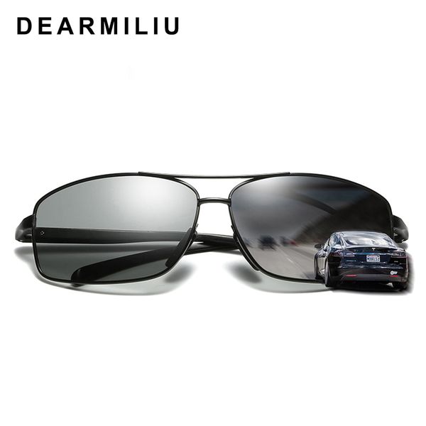 dearmiliu aluminum magnesium frame square lens pchromic polarized sunglasses men driving day and night vision sun glasses, White;black
dearmiliu aluminum magnesium frame square lens pchromic polarized sunglasses men driving day and night vision sun glasses, White;black