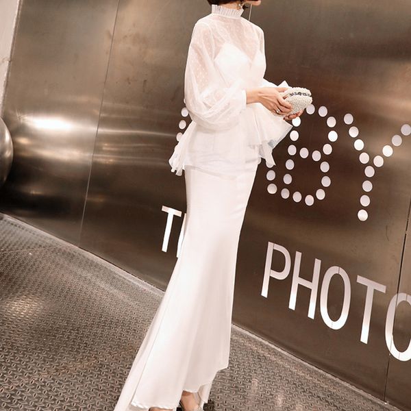 2020 party evening dresses female, 2020 new autumn and winter dress female temperament noble aristocratic long banquet, Black
2020 party evening dresses female, 2020 new autumn and winter dress female temperament noble aristocratic long banquet, Black