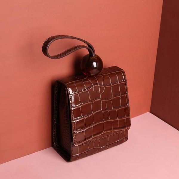 spring 2020 new style leather round bead female bag solid color shoulder portable messenger small square bag crocodile pattern
spring 2020 new style leather round bead female bag solid color shoulder portable messenger small square bag crocodile pattern