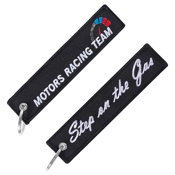 fashion motors racing team keychain for car motorcycles step on the gas car key chain cool key keychains tags chaveiro, Silver
fashion motors racing team keychain for car motorcycles step on the gas car key chain cool key keychains tags chaveiro, Silver