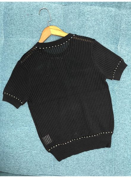 fashion-2019 designer black /white short sleeves buttons women's and long pants knitting 2 pieces sets womens yy-79
fashion-2019 designer black /white short sleeves buttons women's and long pants knitting 2 pieces sets womens yy-79