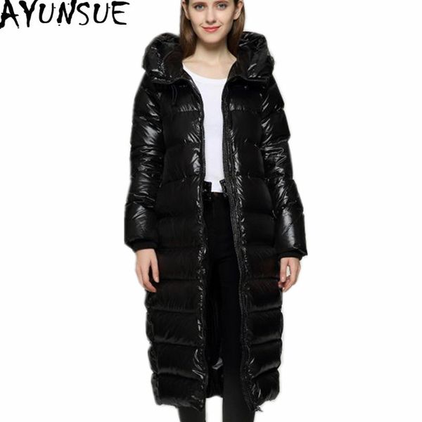 ayunsue women's down jacket long black winter coat casual slim jackets for women warm white duck down coats wxf140
ayunsue women's down jacket long black winter coat casual slim jackets for women warm white duck down coats wxf140