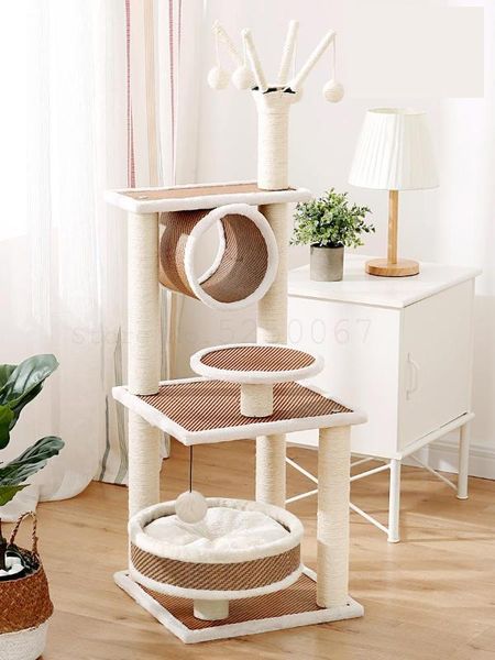 9999 the cat climb a small sisal cat climbing frame litter tree wood platform scratch board luxurious bamboo toys
9999 the cat climb a small sisal cat climbing frame litter tree wood platform scratch board luxurious bamboo toys