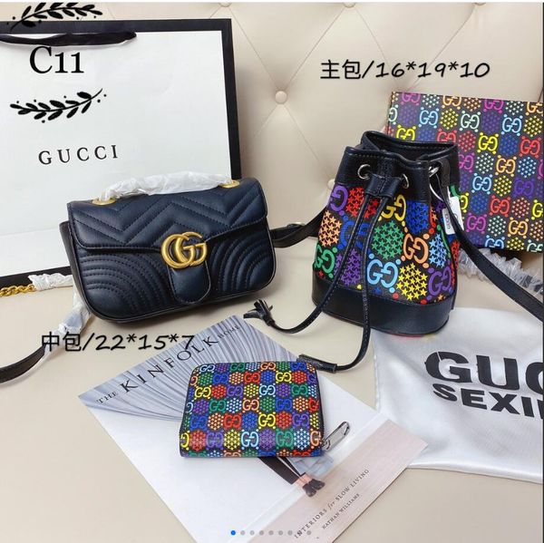 2020 new ladies handbag three-piece wallet crossbody bag ladies shoulder bag backpack shoulder bag backpack
2020 new ladies handbag three-piece wallet crossbody bag ladies shoulder bag backpack shoulder bag backpack