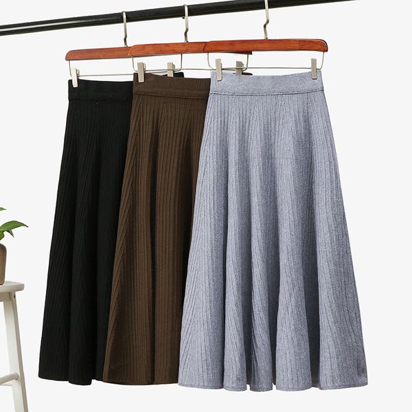 long knitting skirt high waist winter midi skirt kniting pleated vintage elegant korean fashion, Black
long knitting skirt high waist winter midi skirt kniting pleated vintage elegant korean fashion, Black