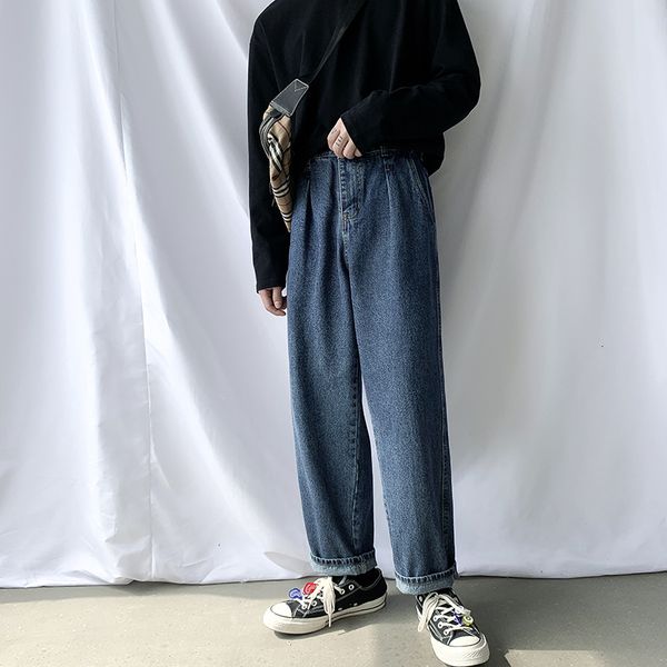 2019 men's wide leg pants leisure baggy homme cargo pocket jeans black/blue color casual pants biker denim trousers size s-2xl
2019 men's wide leg pants leisure baggy homme cargo pocket jeans black/blue color casual pants biker denim trousers size s-2xl