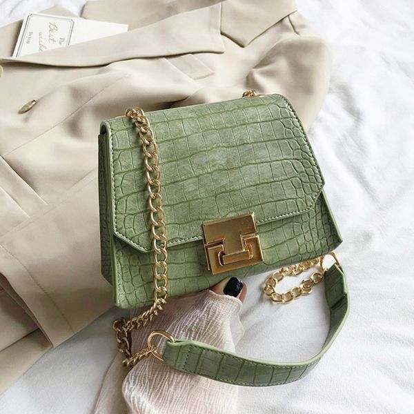 female alligator pu leather crossbody bag for women 2020 chain shoulder messenger bag ladies hand sling handbags
female alligator pu leather crossbody bag for women 2020 chain shoulder messenger bag ladies hand sling handbags