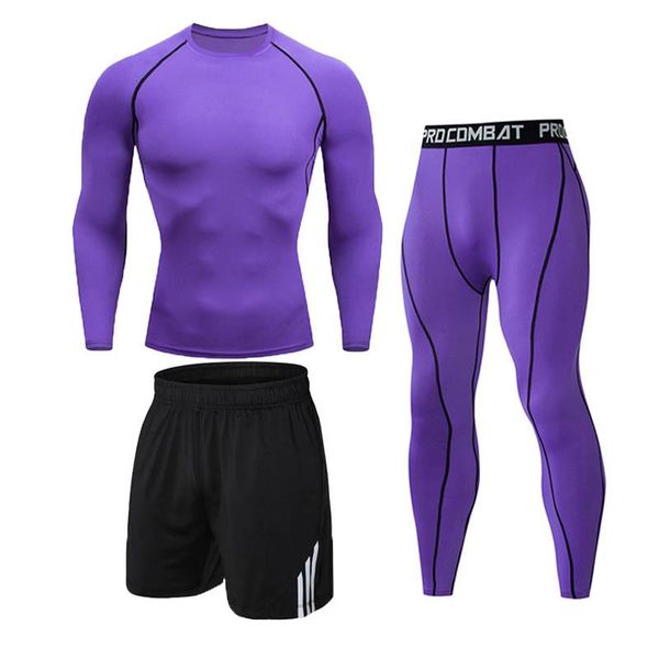 man compression sports suit quick drying perspiration fitness training kit rashguard male sportswear jogging running clothes, Black;blue
man compression sports suit quick drying perspiration fitness training kit rashguard male sportswear jogging running clothes, Black;blue
