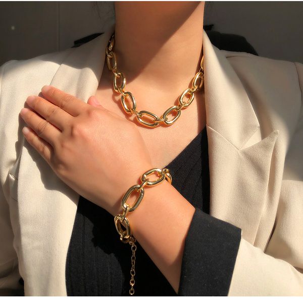 gold color metal chain creative bracelet bangle 2020 new fashion punk bangle bracelet women party, Black
gold color metal chain creative bracelet bangle 2020 new fashion punk bangle bracelet women party, Black