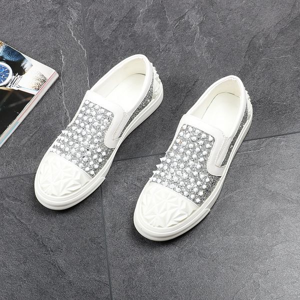 europe style men rivets loafers party wedding shoes sequins leather smoking slippers driving party moccasins flat dress shoes, Black
europe style men rivets loafers party wedding shoes sequins leather smoking slippers driving party moccasins flat dress shoes, Black