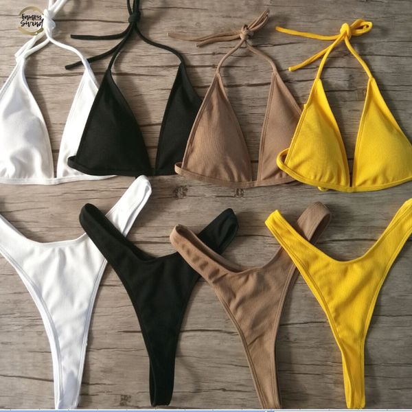 brazilian girls swimming suits bikini small cup+ high cut style beach biquini solid black/white micro swim suits thong bikinis, White;black
brazilian girls swimming suits bikini small cup+ high cut style beach biquini solid black/white micro swim suits thong bikinis, White;black
