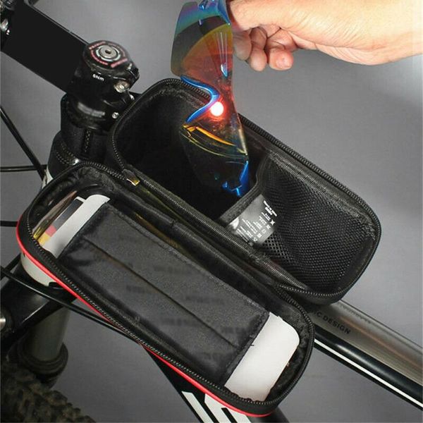 водонепроницаемый передняя труба сумка велосипедов телефон случая рамки экрана касания хранения крышки
водонепроницаемый передняя труба сумка велосипедов телефон случая рамки экрана касания хранения крышки