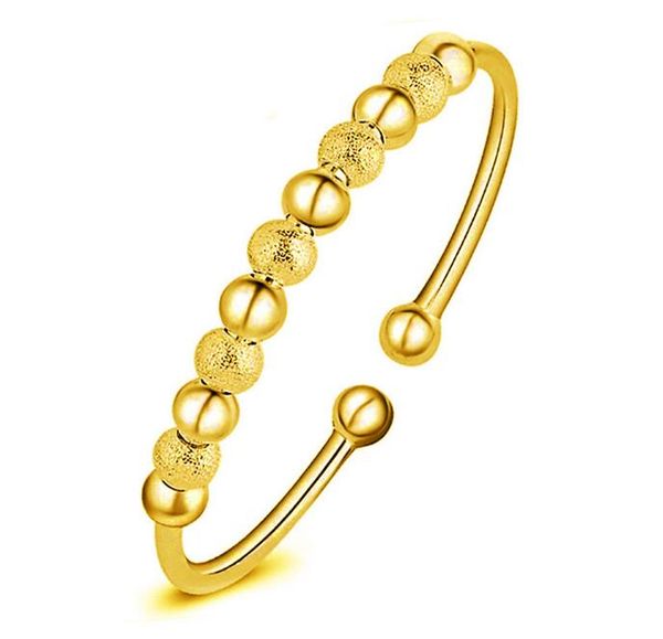 women silver gold color lucky bead bracelet part wedding jewelry gift 925 sterling silver plated bangle bracelets, Black
women silver gold color lucky bead bracelet part wedding jewelry gift 925 sterling silver plated bangle bracelets, Black