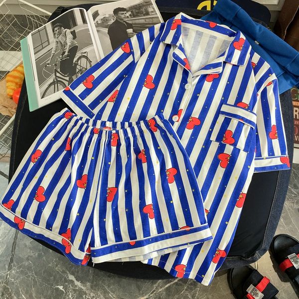 women pajama set bangtan boys kpop harajuku cartoon printed kawaii pyjamas korean japanese kawaii pijama mujer cotton sleeepwear, Black;red
women pajama set bangtan boys kpop harajuku cartoon printed kawaii pyjamas korean japanese kawaii pijama mujer cotton sleeepwear, Black;red