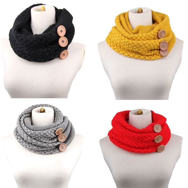 autumn winter knitted neck ring wool scarf circle shawls button knitting warm wrap scarves for women
autumn winter knitted neck ring wool scarf circle shawls button knitting warm wrap scarves for women