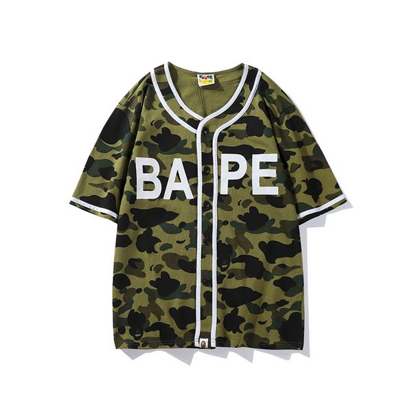 Bape новая мода мужская дизайнерская футболка мужская повседневная круглая шея короткие рукава пары высокое качество обезьяна голова камуфляж короткий рукав
Bape новая мода мужская дизайнерская футболка мужская повседневная круглая шея короткие рукава пары высокое качество обезьяна голова камуфляж короткий рукав