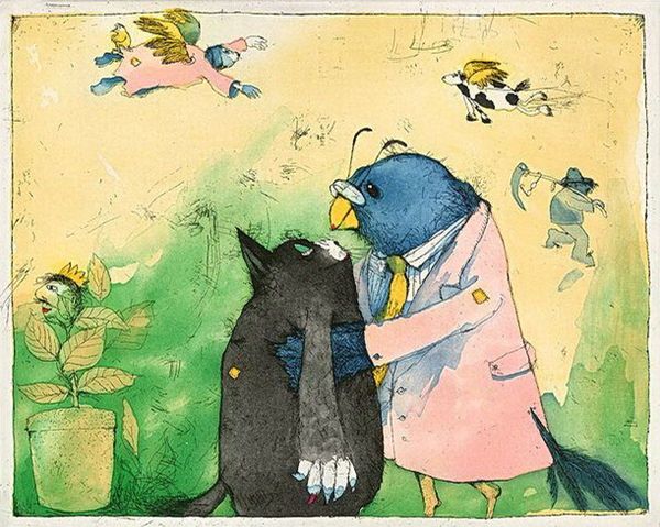 janosch билдер - kater mikesch und seine freunde home decor ремесла / hd печати картина маслом на холсте wall art canvas картинки 191219
janosch билдер - kater mikesch und seine freunde home decor ремесла / hd печати картина маслом на холсте wall art canvas картинки 191219