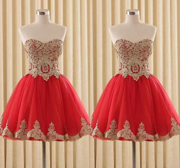 red and gold embellished short cocktail prom dress sweetheart sequins corset back tulle designer homecoming party dress cheap, Black
red and gold embellished short cocktail prom dress sweetheart sequins corset back tulle designer homecoming party dress cheap, Black