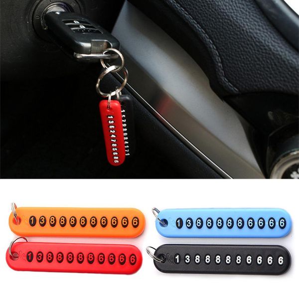 4 colors anti-lost phone number plate car key chain pendant jewelry mobile phone number card hanging plate key ring
4 colors anti-lost phone number plate car key chain pendant jewelry mobile phone number card hanging plate key ring
