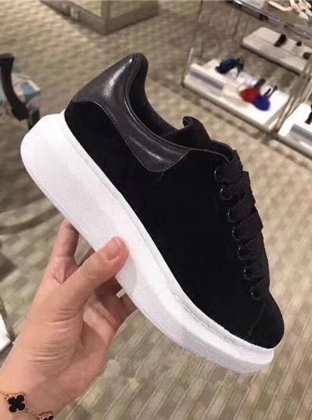classic brand designer sneakers men women fashion leather flat trainers black velvet glitter white shoes 35-46 with bag box
classic brand designer sneakers men women fashion leather flat trainers black velvet glitter white shoes 35-46 with bag box
