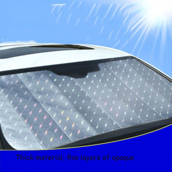 new laser sunscreen sun block car windshield sunshades foldable car windshield visor cover front rear block window sun shade
new laser sunscreen sun block car windshield sunshades foldable car windshield visor cover front rear block window sun shade