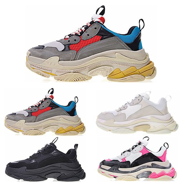 2019 multi triple s designer low old dad sneaker combination soles boots mens womens fashion casual shoes size 36-45, Black
2019 multi triple s designer low old dad sneaker combination soles boots mens womens fashion casual shoes size 36-45, Black
