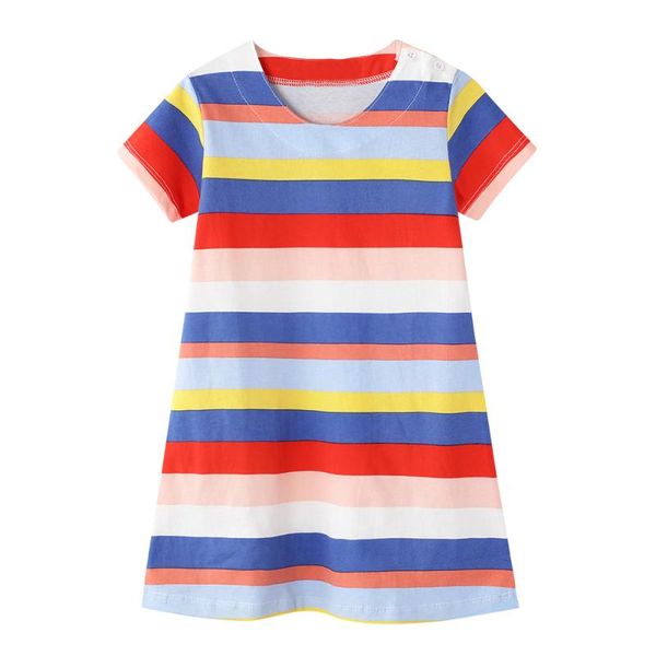 little girls dress with animal applique 2020 kids summer dresses for girls clothes cotton children tunic jersey princess dress, Red;yellow
little girls dress with animal applique 2020 kids summer dresses for girls clothes cotton children tunic jersey princess dress, Red;yellow