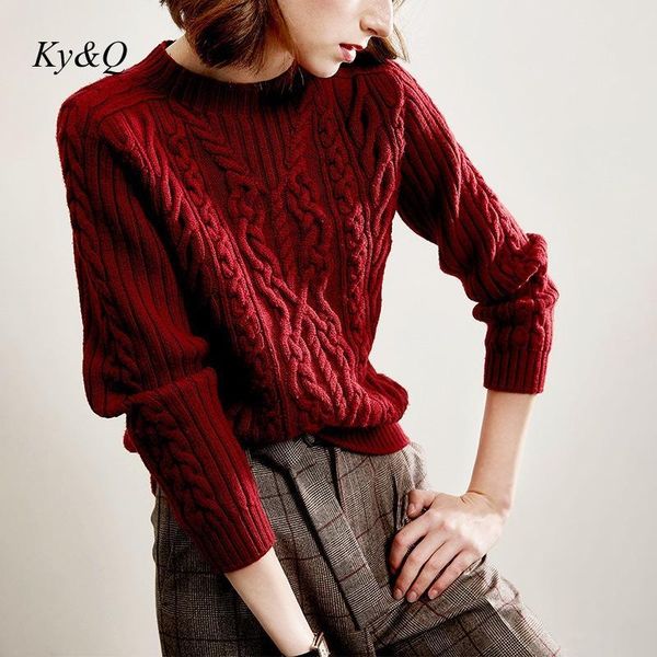 women's sweaters brand designer 2021 autumn winter french o-neck embroidery twisted pullover women knitted warm cashmere sweate, White;black
women's sweaters brand designer 2021 autumn winter french o-neck embroidery twisted pullover women knitted warm cashmere sweate, White;black