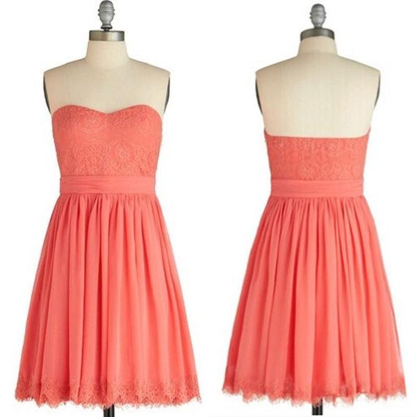 tea length bridesmaid dresses 2019 new in alencon lace a line sweetheart chiffon beach wedding cocktail dresses 854, White
tea length bridesmaid dresses 2019 new in alencon lace a line sweetheart chiffon beach wedding cocktail dresses 854, White