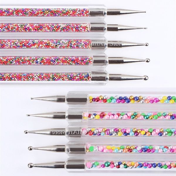 5pcs uv gel painting drawing set nail art dot point dotting pen acrylic caviar 2 way brush salon decorations manicure tools kit, Yellow
5pcs uv gel painting drawing set nail art dot point dotting pen acrylic caviar 2 way brush salon decorations manicure tools kit, Yellow