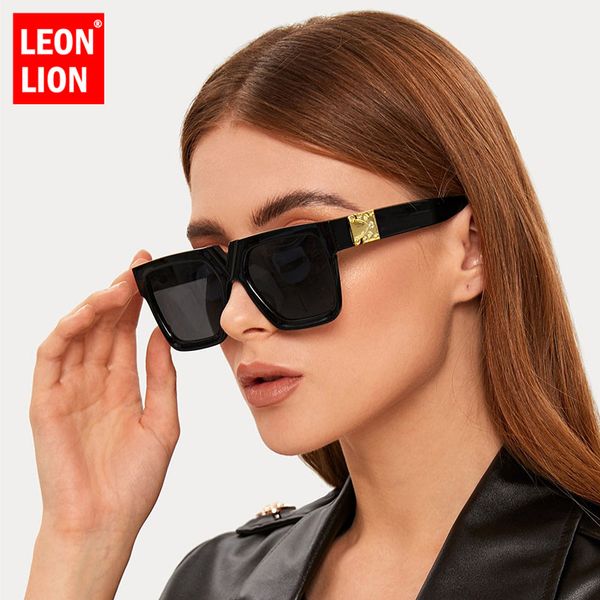 leonlion square retro sunglasses women glasses women/men oversized sunglasses women mirror feminino, White;black
leonlion square retro sunglasses women glasses women/men oversized sunglasses women mirror feminino, White;black