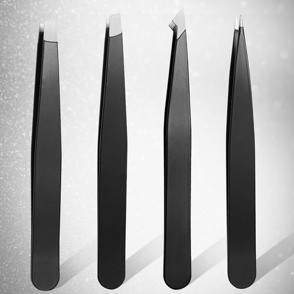 4pcs/set black color eyebrow tweezer hair beauty slanted puller stainless steel eye brow clips makeup tool brand new
4pcs/set black color eyebrow tweezer hair beauty slanted puller stainless steel eye brow clips makeup tool brand new