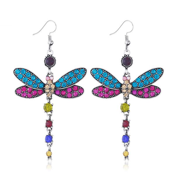 1 пара 2019 женщины великолепные цветы dragonfly насекомых кристалл rhinestone кисточкой мотаться серьги падения модные панк ювелирных издел, Silver
1 пара 2019 женщины великолепные цветы dragonfly насекомых кристалл rhinestone кисточкой мотаться серьги падения модные панк ювелирных издел, Silver