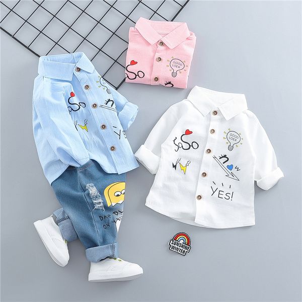 hylkidhuose 2019 мальчики девочки одежда наборы детская одежда костюмы повседневная стиль брюки рубашки дети малышей костюм младенца y190522, White
hylkidhuose 2019 мальчики девочки одежда наборы детская одежда костюмы повседневная стиль брюки рубашки дети малышей костюм младенца y190522, White