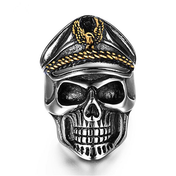 eagle skull ghost army group stainless steel finger rings military officer jewelry skeleton pirate rings anniversary party gifts, Silver
eagle skull ghost army group stainless steel finger rings military officer jewelry skeleton pirate rings anniversary party gifts, Silver