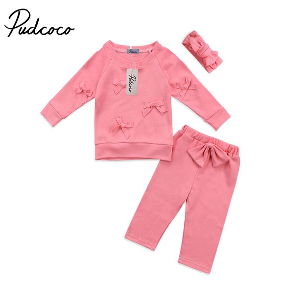 

Pudcoco Lovely Kids Baby Girl Clothes Floral Full Sleeve T-shirt+pants Outfits Set 2-7years