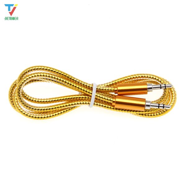 500pcs/lot 1m bright blink new 3.5mm jack bright blink auxiliary audio cable male to male aux cables good de audio
500pcs/lot 1m bright blink new 3.5mm jack bright blink auxiliary audio cable male to male aux cables good de audio