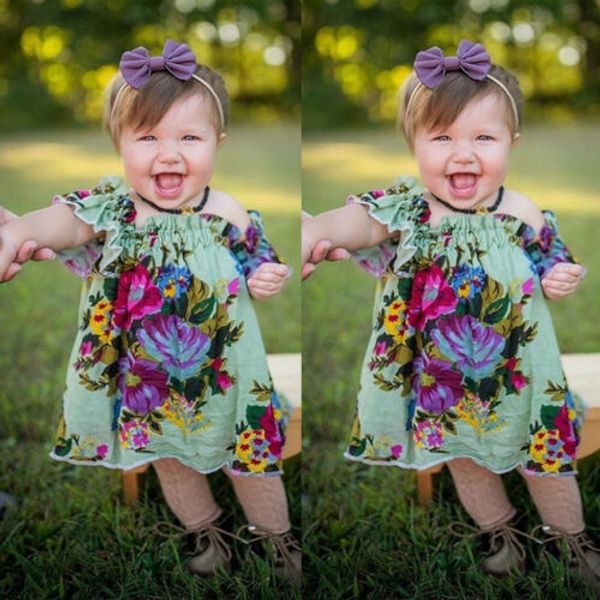 2019 toddler floral dress infant kids baby girls summer ruffle sleeve party children girl floral dress outfits, Red;yellow
2019 toddler floral dress infant kids baby girls summer ruffle sleeve party children girl floral dress outfits, Red;yellow
