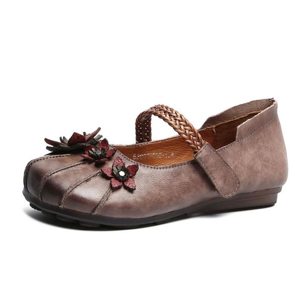 yourseason female genuine leather flats retro 2020 spring autumn round toe hook floral casual shallow ladies mary janes shoes, Black
yourseason female genuine leather flats retro 2020 spring autumn round toe hook floral casual shallow ladies mary janes shoes, Black
